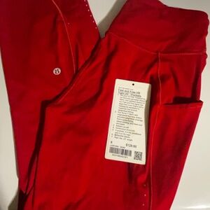 Lululemon Fast and Free High-Rise Tight 25” With Pockets!